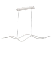 Lampadario a sospensione a led Sinuo 36W bianco 3666-45-102 Fabas Luce