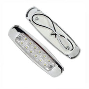 Fari di direzione universali - 12V LED - per veicoli commerciali e auto - IP67 impermeabili - resistenti agli urti - colore giallo