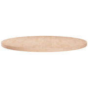 Piano Tavolo Rotondo Ã˜60x2,5 cm Massello di Rovere Non Trattato cod mxl 75310