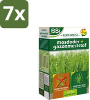 Fertilizzante per il prato - Materia prima per prato e tappeto erboso - Prato intenso e uniforme - 3,5 kg (45 m²) - Confezione in bulk - 7 pezzi