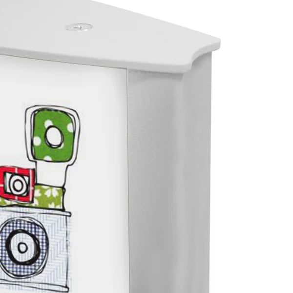 Mini Totem bifacciale verticale 21 x 100 inclusa STAMPA