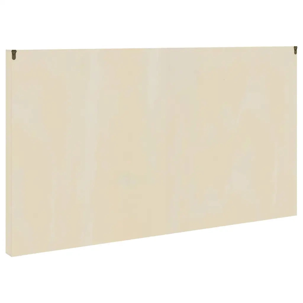 Vetrina a muro Beige 98 x 4,5 x 55 cm Legno multistrato