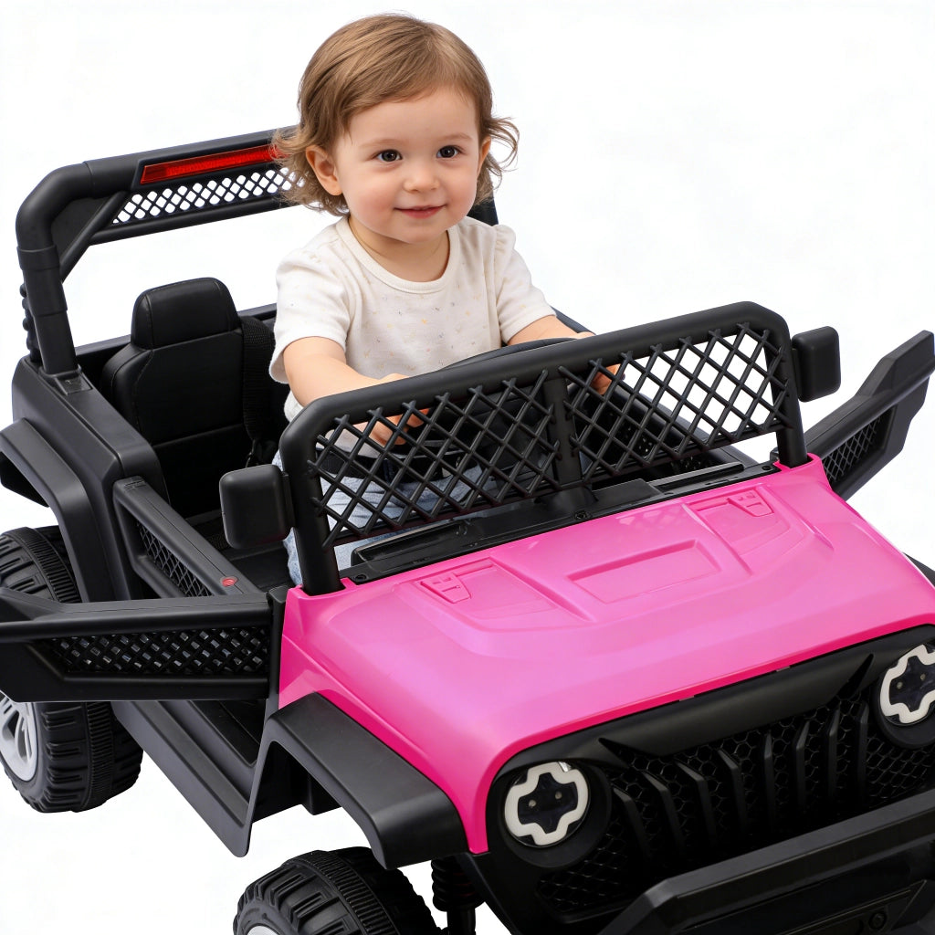 Auto elettrica per bambini con telecomando ¨C Xylo ¨C Rosso, blu, verde