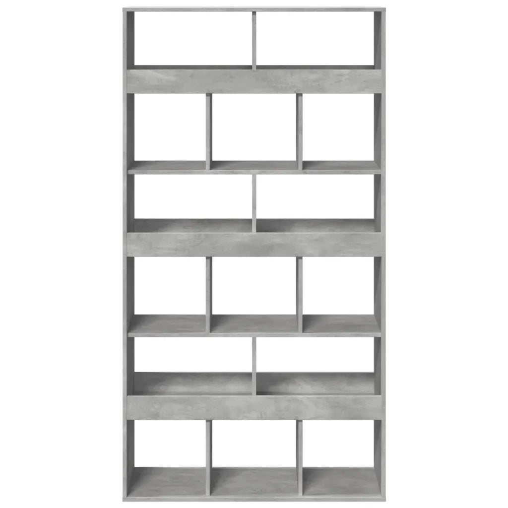 Libreria Grigio Cemento 100x33x187,5 cm in Truciolato 3309540