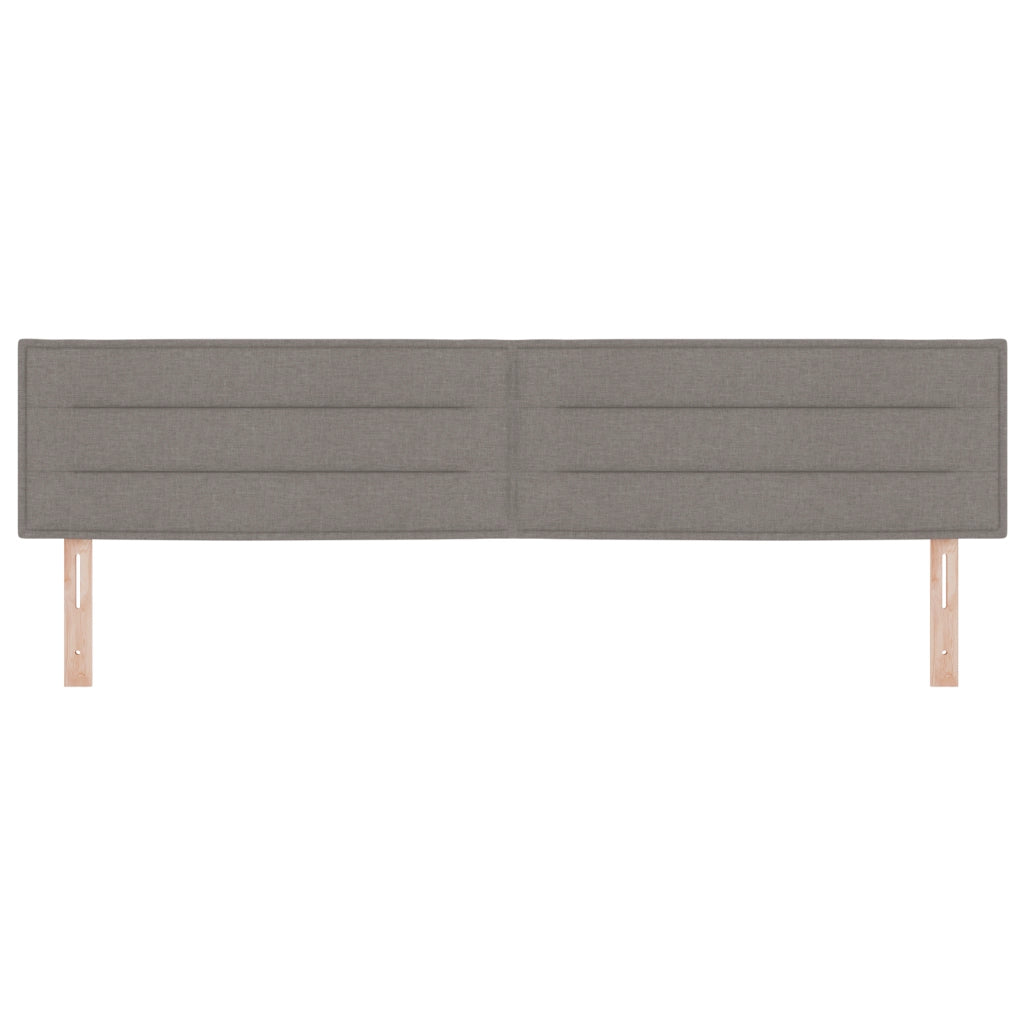Testiera  Design Linea Tortora 200 cm Tessuto