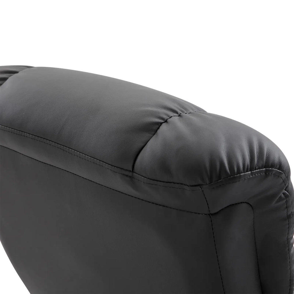 Sgabello massaggiante, nero, 76x80x102 cm