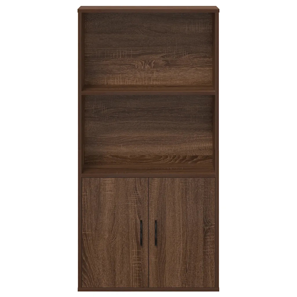 Libreria Rovere Marrone 60x24x120 cm in Legno Multistrato