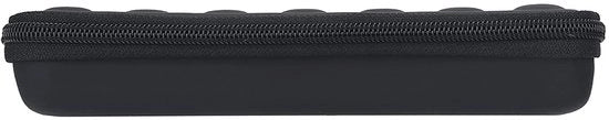Etui per Armonica Grande Capacità - Borsa Portatile - Borsa di Ripostiglio - Leggero - Pelle PU - Nero - Per 7 Armoniche
