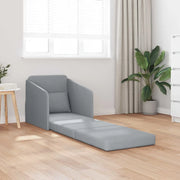 Divano letto-Sofa Letto-Daybed Grigio chiaro 65 x 80 x 83 cm Tessuto