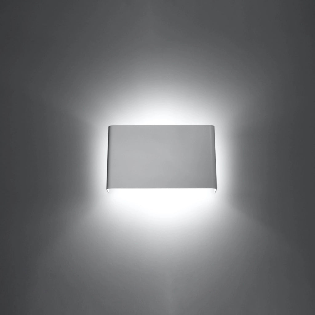 Applique VELLUM bianca in metallo 2xG9 Pure Lume PU.0419