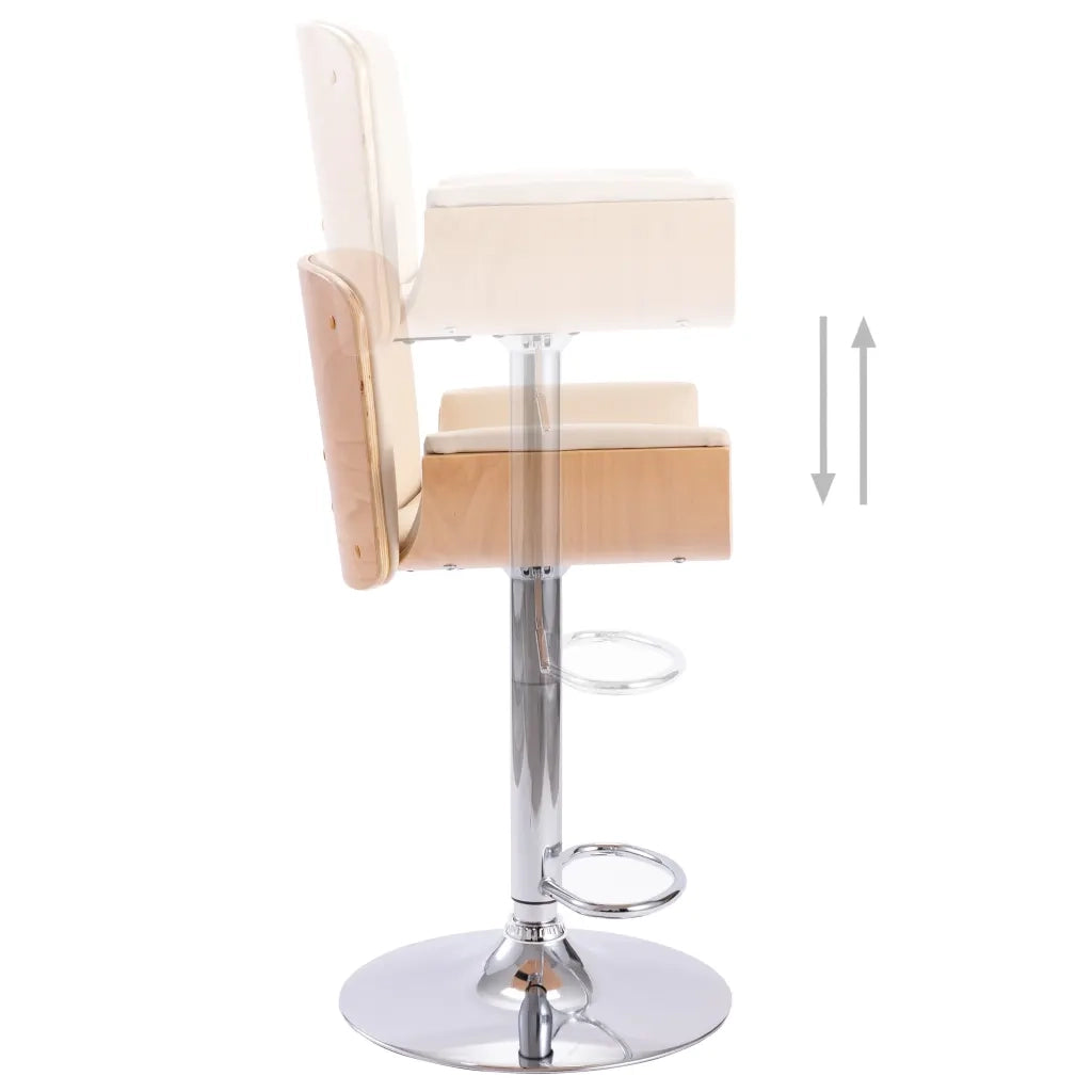 Sgabello da Bar Crema in Similpelle cod mxl 63419