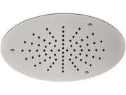Soffione a soffitto in acciaio inox tondo