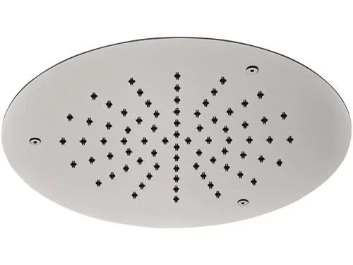 Soffione a soffitto in acciaio inox tondo