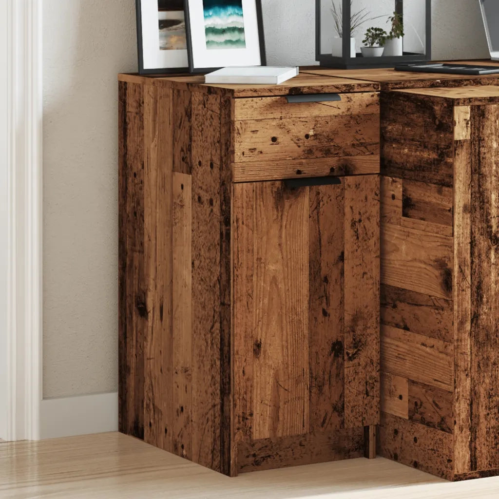 Scrivania Legno Antico 33x50x75 cm in Truciolato