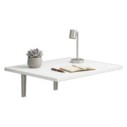 Lessolo, Tavolo Pieghevole un Posto, 60x50x2h cm Bianco