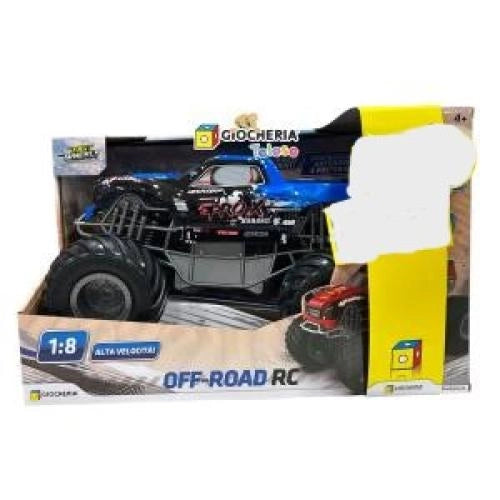 Fast Wheels Off-Road RC,Veicolo radiocomandato 2,4GHz,Scala 1:8,Giocheria,Eta 4+