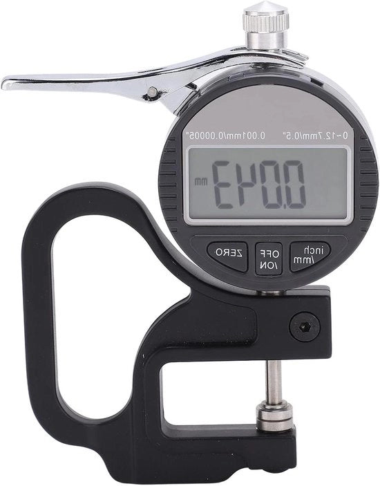 Diktemetro Digitale con Schermo LCD 0001 mm/00001" - 127 mm/05