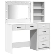 Toeletta | Tavolo da Trucco Bianco 78.5 x 41 x 135 cm Legno multistrato