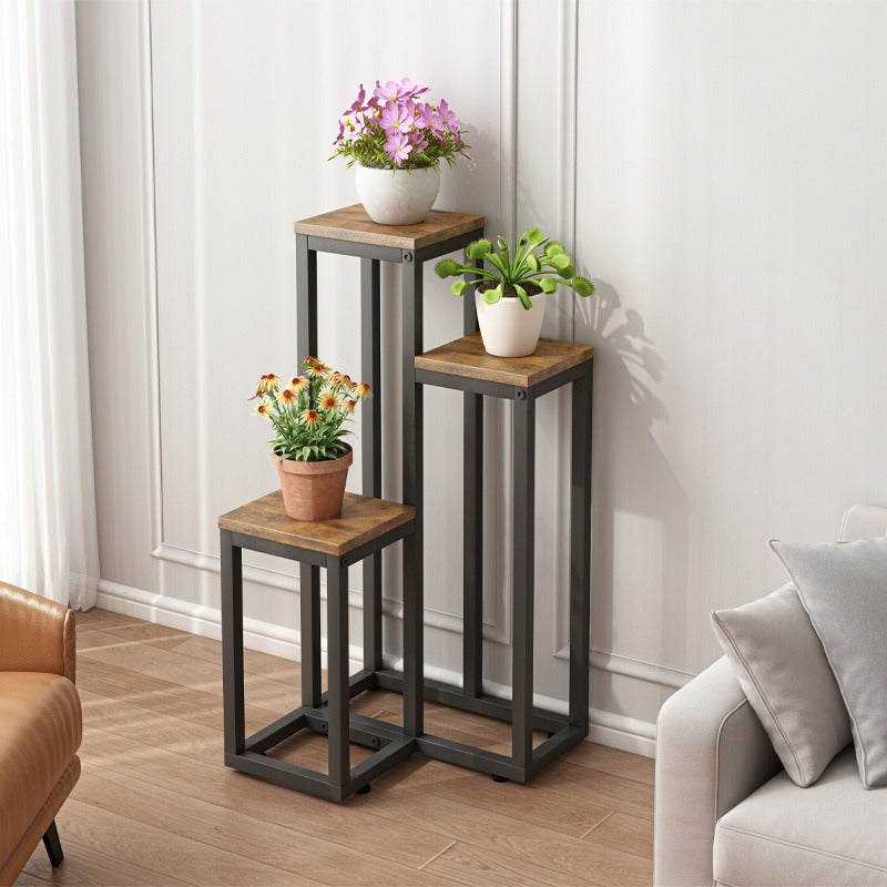 Portafiori, marrone 34x34x67 cm