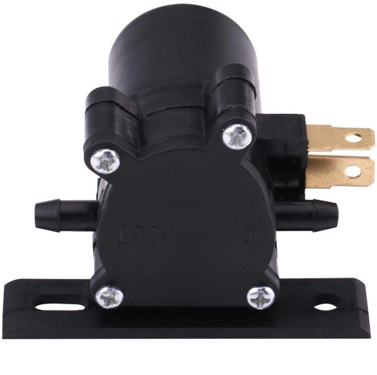 Sistema di Pulizia Vetrata 12 V - Universale per Auto/Bus/Truck - Alta Qualità Polimero - Installazione Facile - Funzione di Pulizia Vetro Efficace - Pulitore di Vetro per Parabrezza
