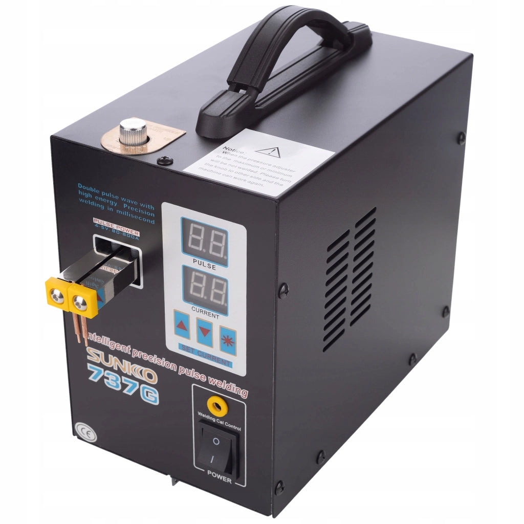 Saldatrice a Punti a Punti Sunkko 737G con 5x Nastro Nichelato 1m – Alta Precisione e Durata | 220V/110V, 800A