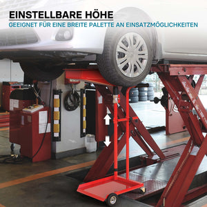 Carrello per recupero olio motore Collettore Recuperatore olio esausto