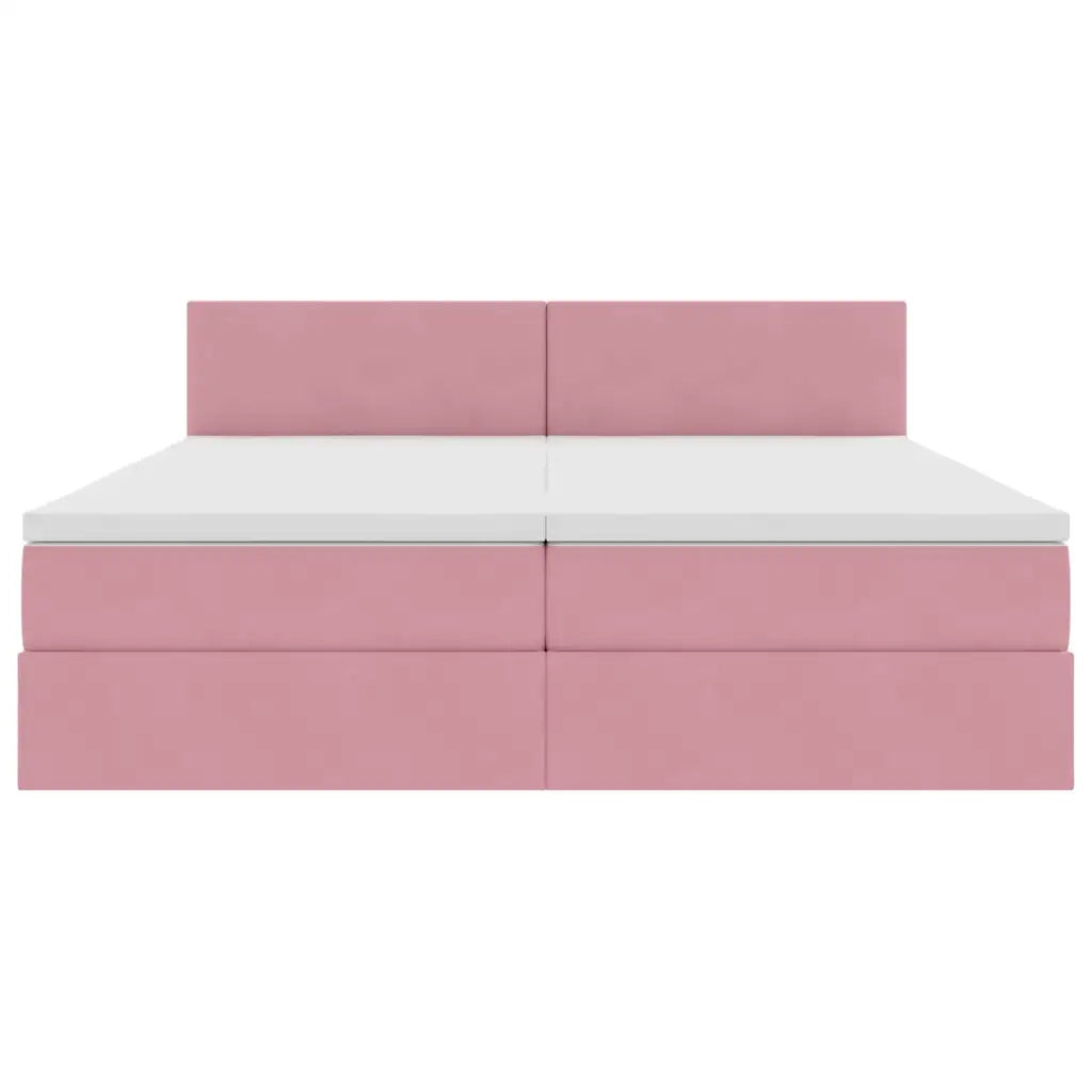 Letto con Contenitore con materasso Rosa 90 x 200 cm 3370966
