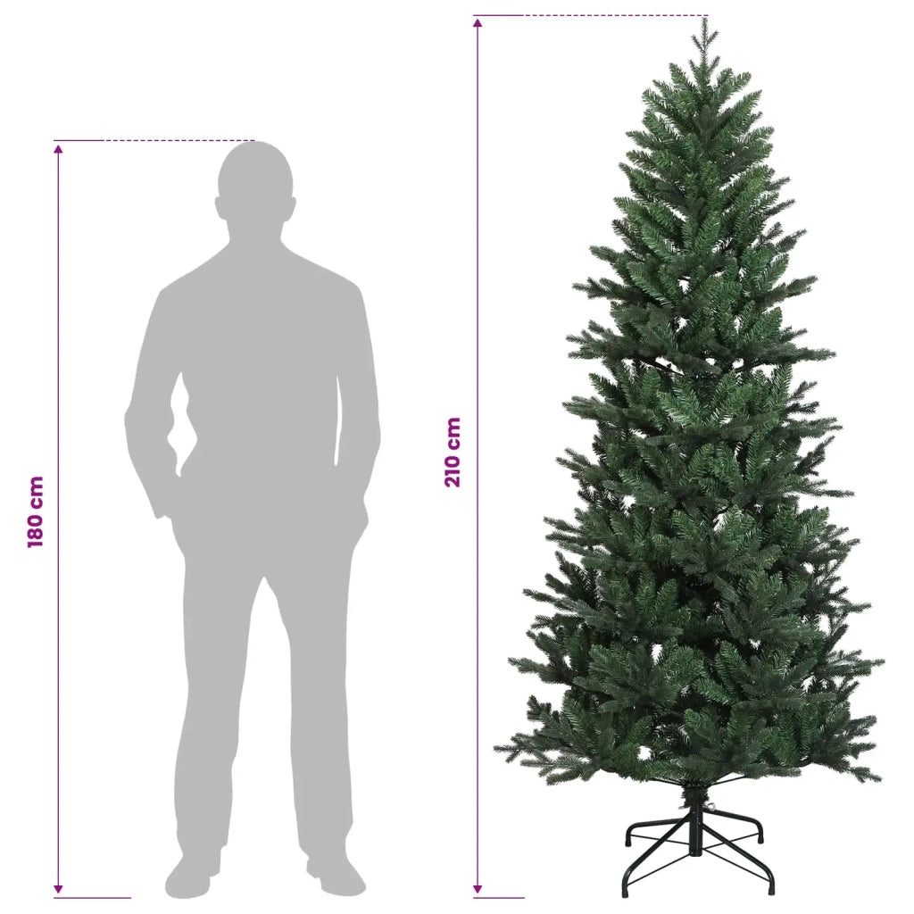 Albero di Natale Artificiale con Rami Pieghevoli 210 cm 42055500