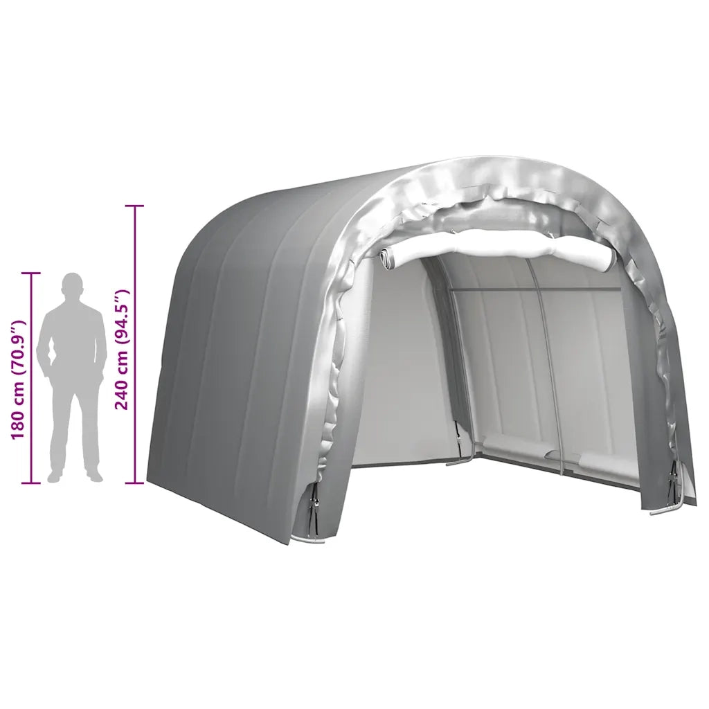 Tenda Capannone 300x300 cm in Acciaio Grigio  cod mxl 65790