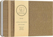 Libretto di schizzo aquarello con carta di cotone per tecniche miste - 21 x 14 cm - 1 confezione marrone