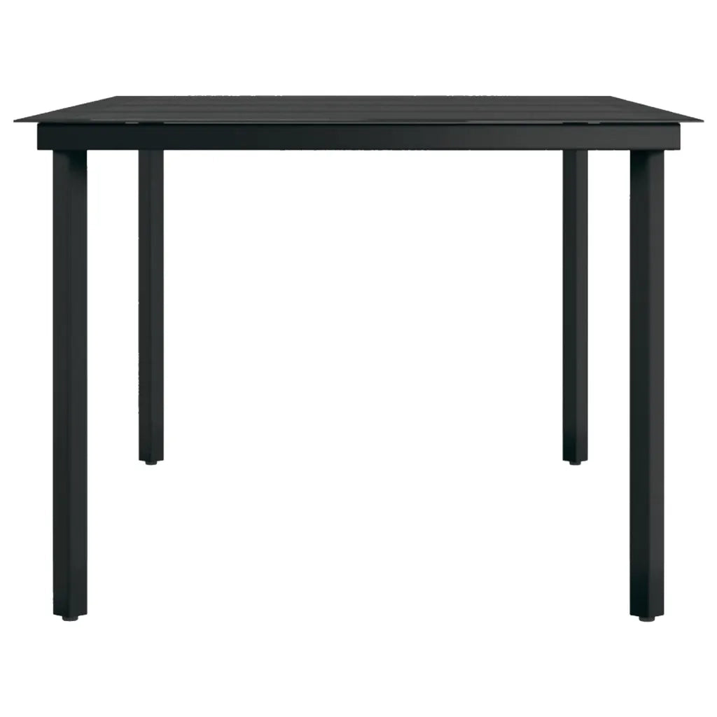 Set Mobili da Pranzo da Giardino 9 pz con Cuscini Grigio cod mxl 38744