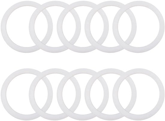 Set di sigillatura per bollitore a moka - Silicone alimentare - Idoneo per 6 tazze Bialetti - Duraturo e impermeabile - 10 pezzi