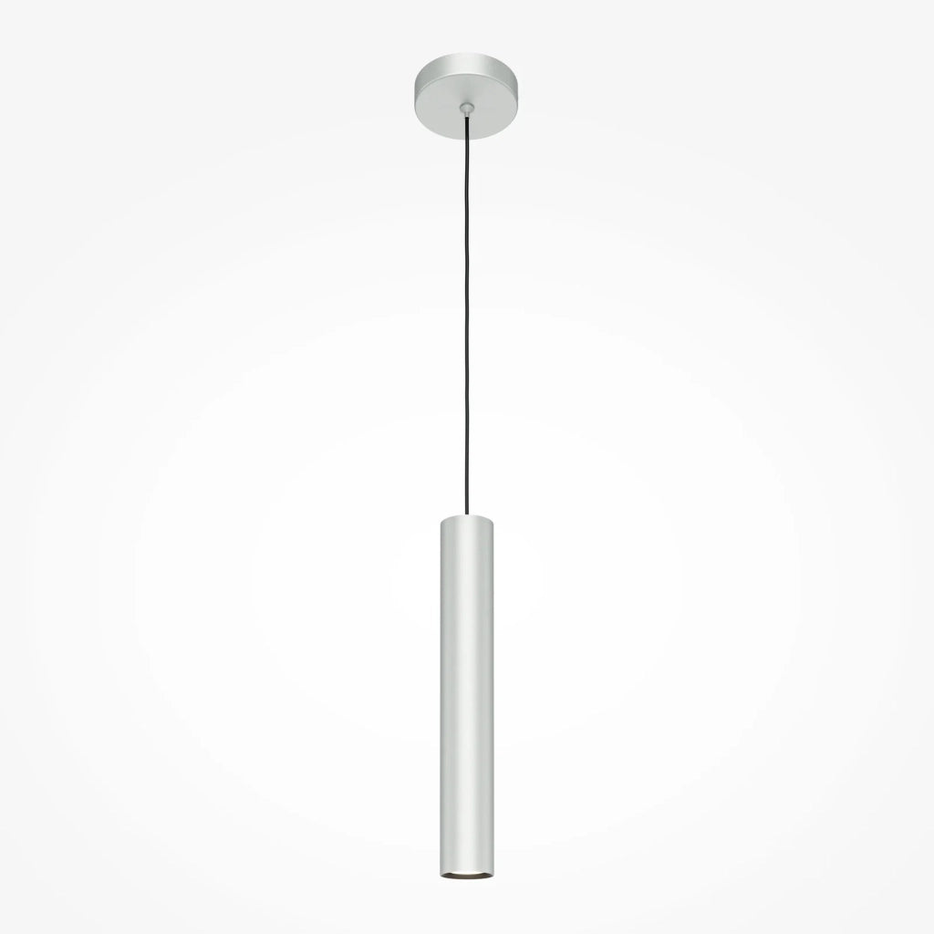 Maytoni lampadario moderno Pro Focus 1 luce GU10 argento metallo