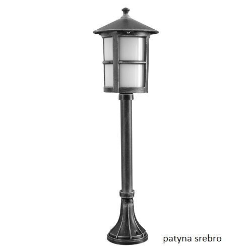Paletto giardino 71cm 1xE27 nero IP23 SU-MA Cordoba