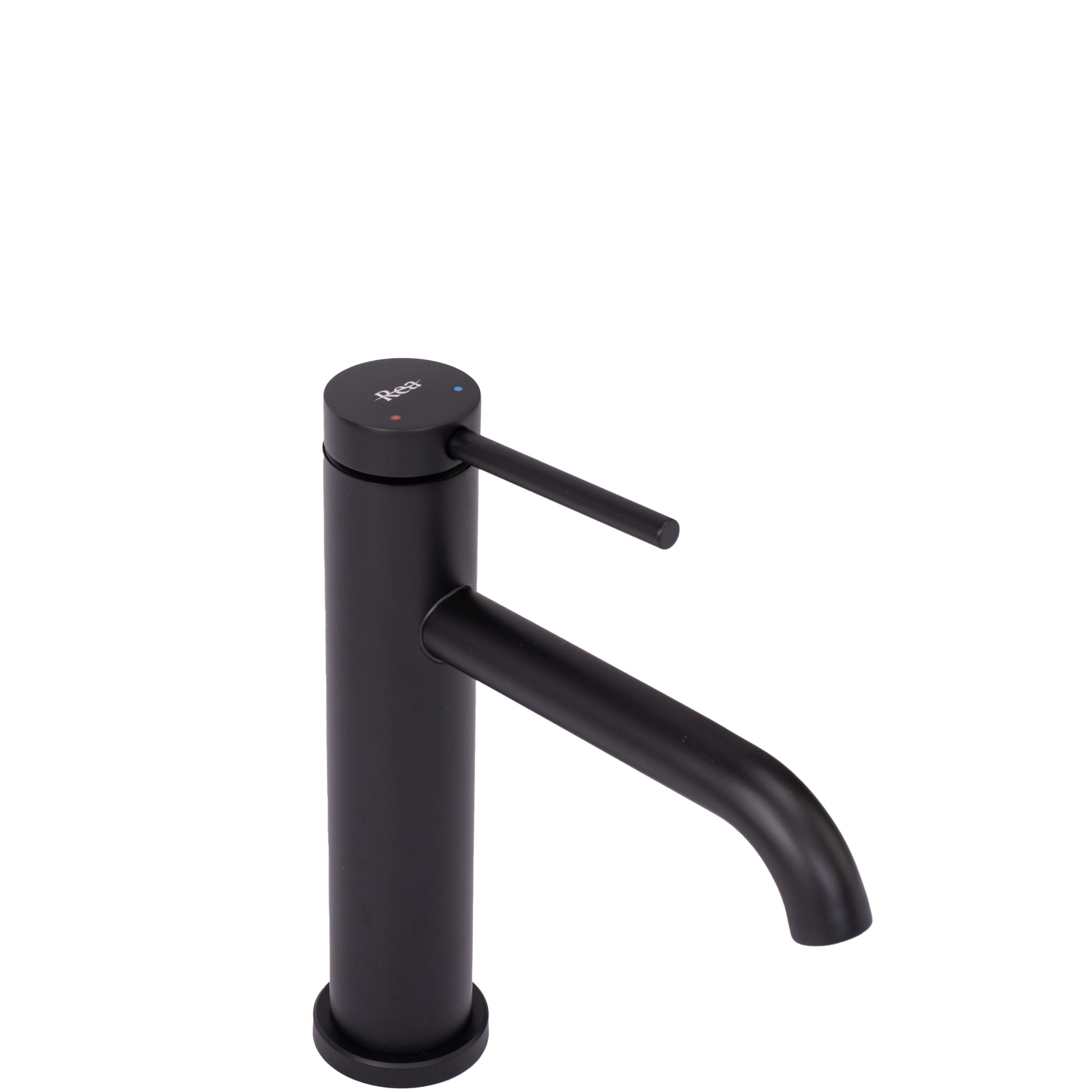 Rubinetto Da Lavabo Rea Clif Black Mat