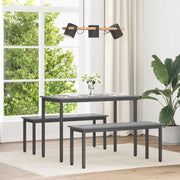 Tavoli da pranzo 150 x 78 x 75 cm METALLO 892653