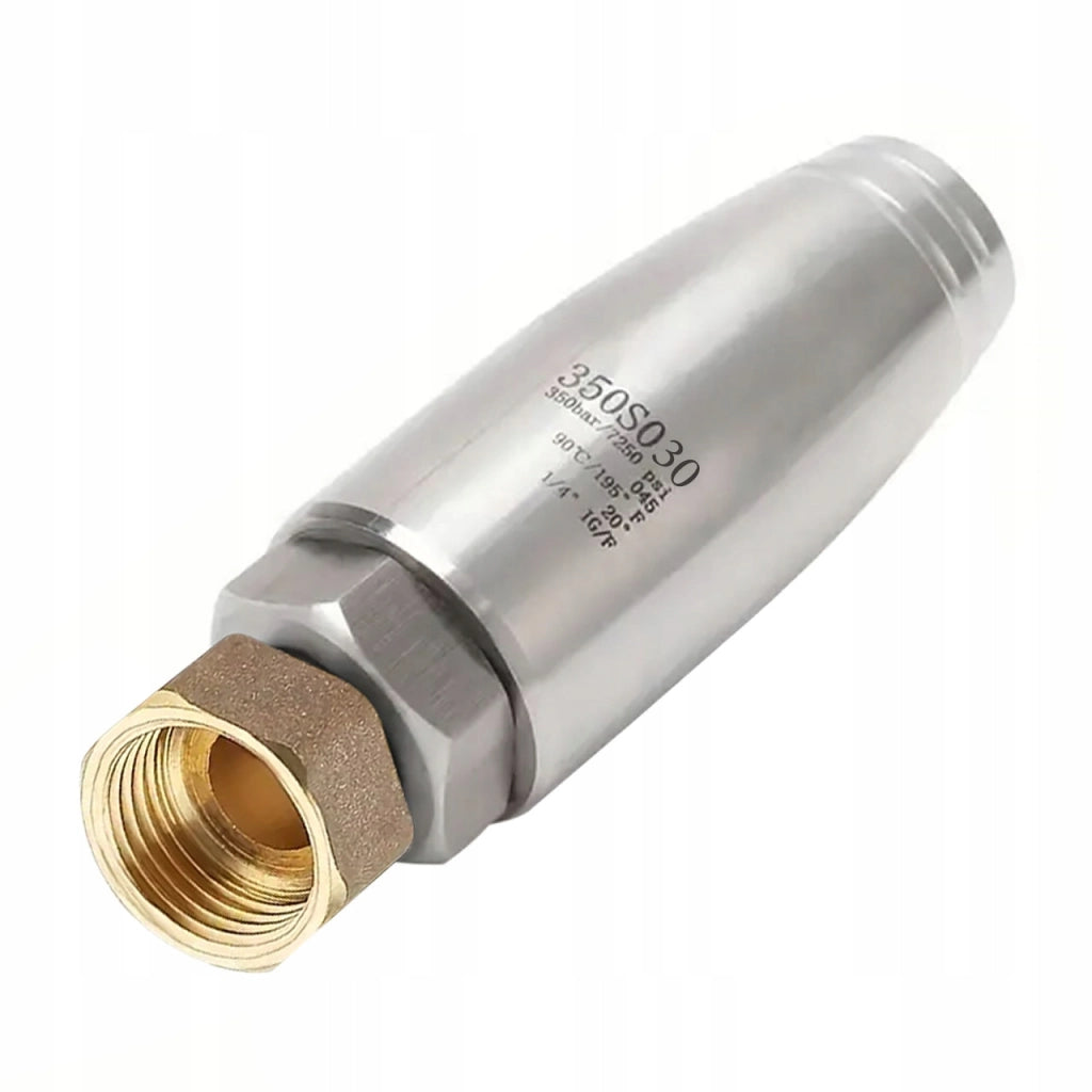 Ugello Rotante TurboSteel 030-M18 INOX – 350 Bar, Acciaio Inox, Filettatura M18