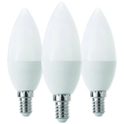 Suprema LAMPADA LED OLIVA E14 Luce calda 6,5 W - 806 lumen , pz.3 6.00 confezioni