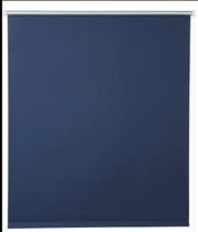Tenda avvolgibile oscurante termoisolante con rivestimento senza fori 50 x 160 cm blu 19_0000849