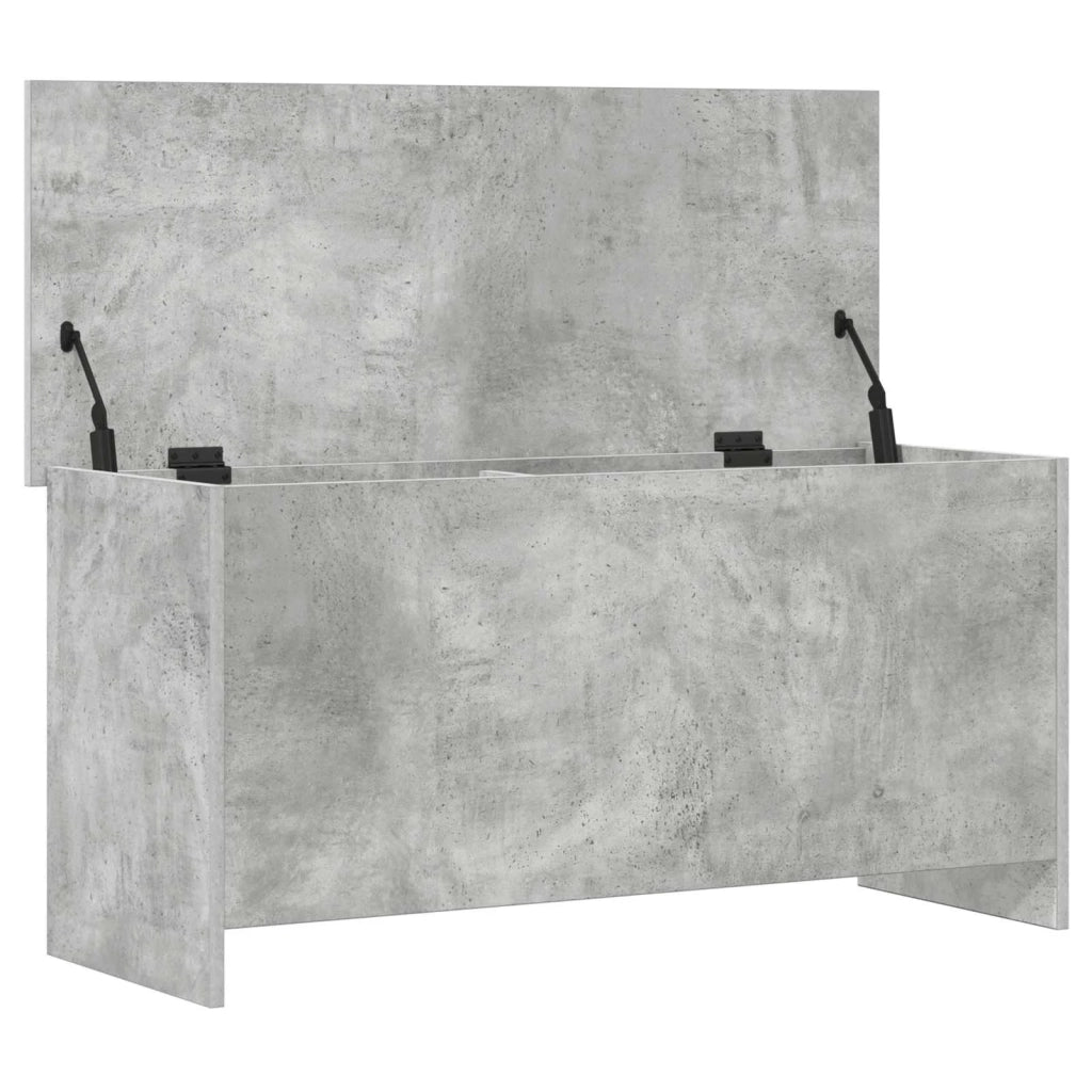 Cassa di stoccaggio Grigio Cemento 100 x 40 x 50 cm 8011270