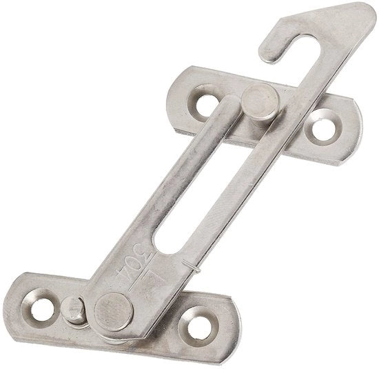 Blocco di Sicurezza per Bambini - Fermacancello Robusto e Sostenibile - Bevaglio per Finestre - Blocco di Sicurezza per Finestre - Bevaglio per Bambini - Fermacancello in Acciaio Inossidabile - Blocco di Sicurezza per Finestre