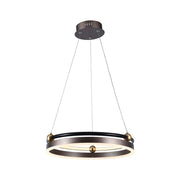 Lampada a sospensione LED 3000K anello bronzo V-TAC