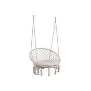 Bizzotto amaca pensile Javier bianco Ø80x130h