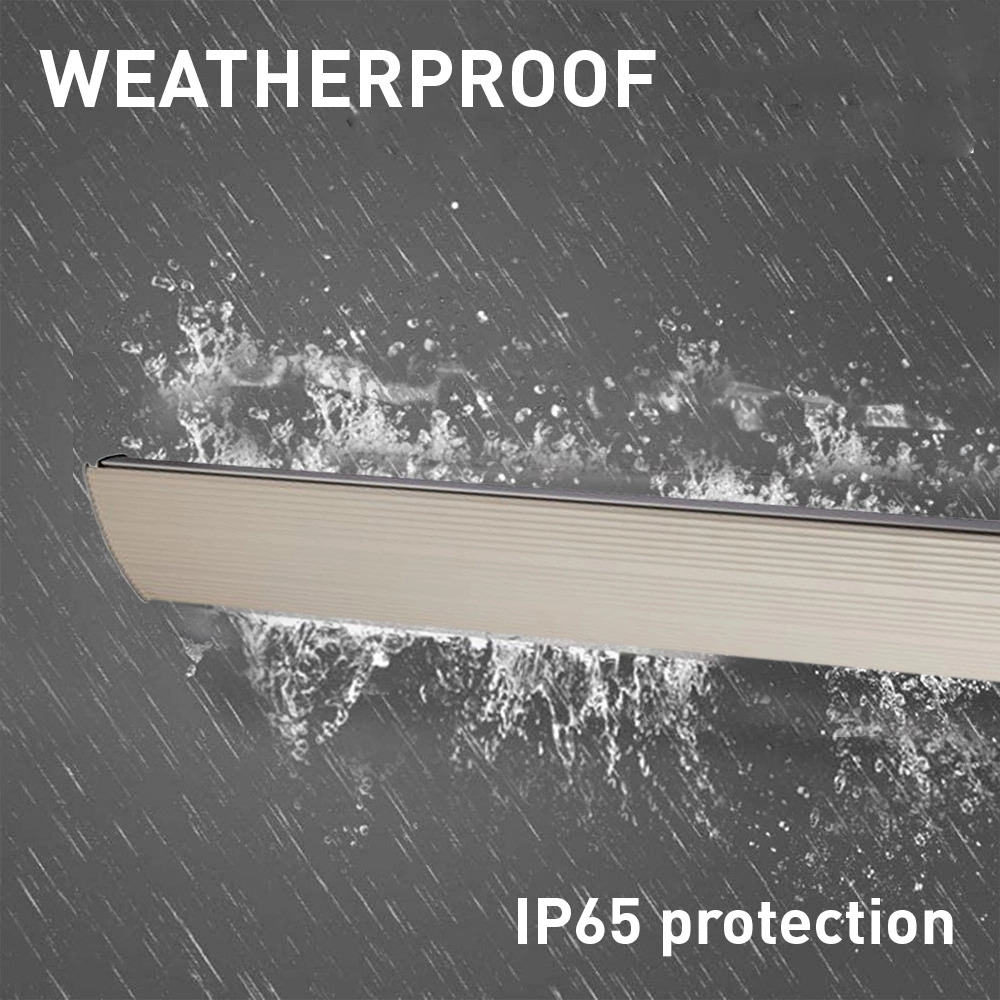 Pannello Radiante Riscaldante Elettrico da Esterno 122,5x17,7x6 cm 1800W Sined Calore Bianco