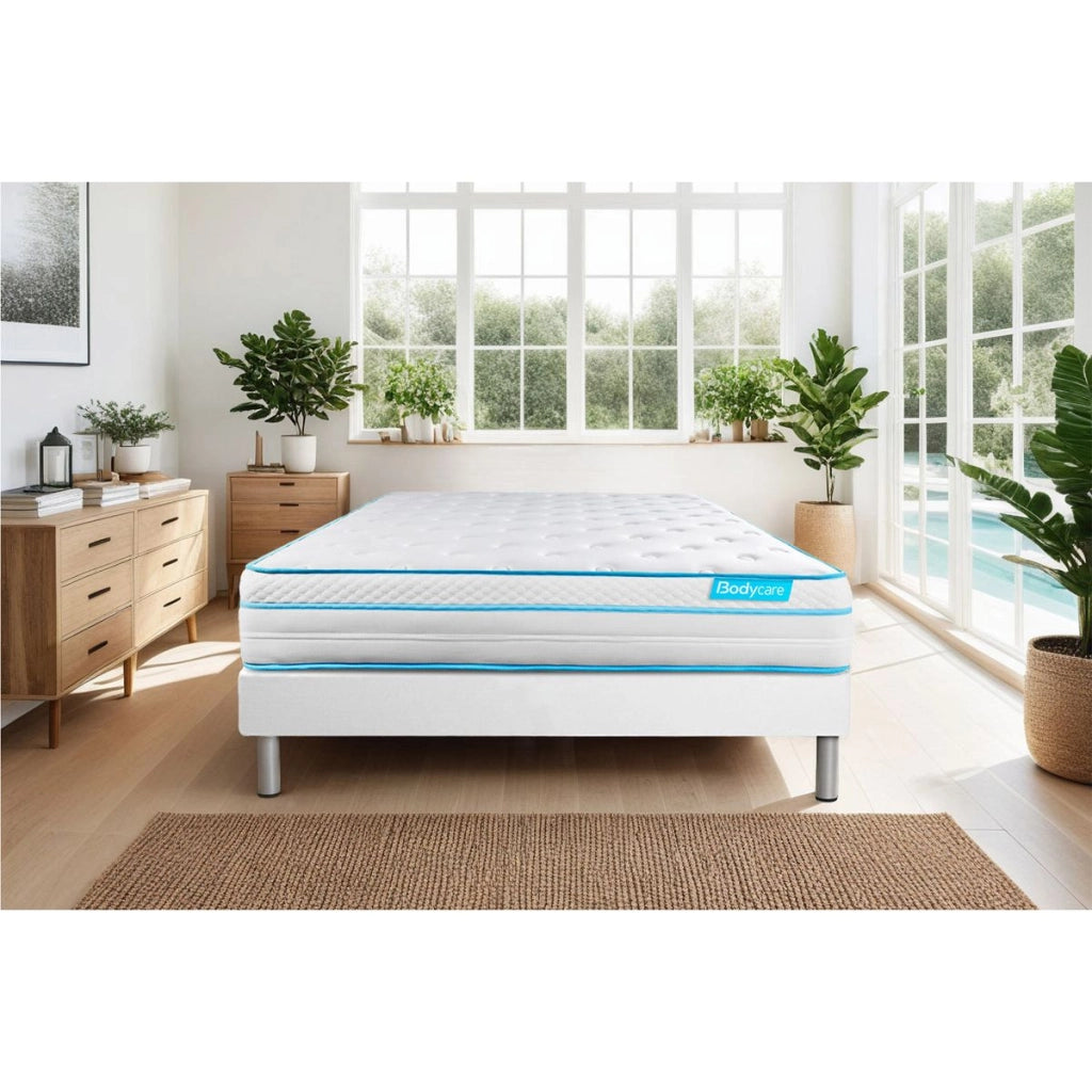 140x200 cm Materasso a molle insacchettate e memory foam - BodyZone+
