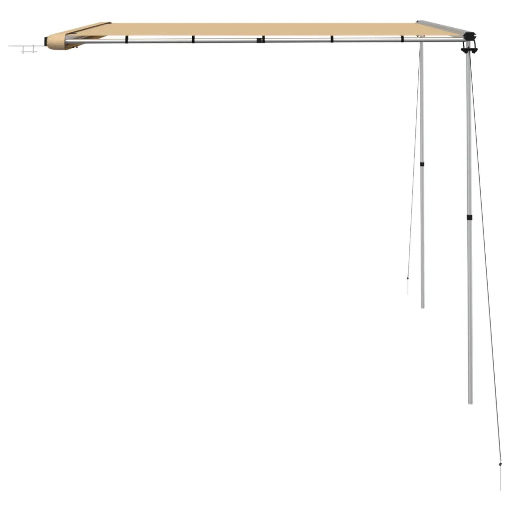 vidaXL Tendalino per Camper e Roulotte 3x2,5x2,15 m Beige