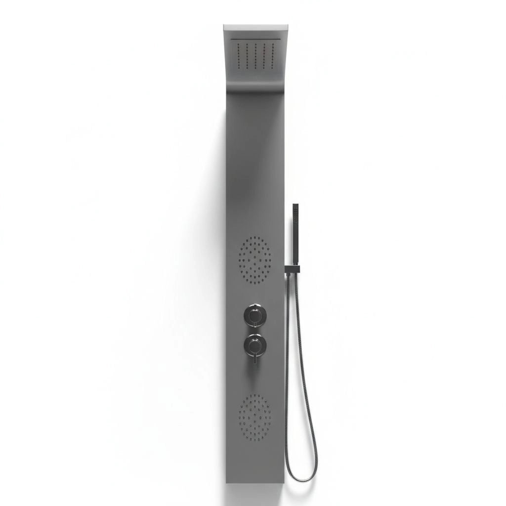 Colonna doccia pannello idromassaggio effetto cascata YH8121 RUSSIA - Satinato