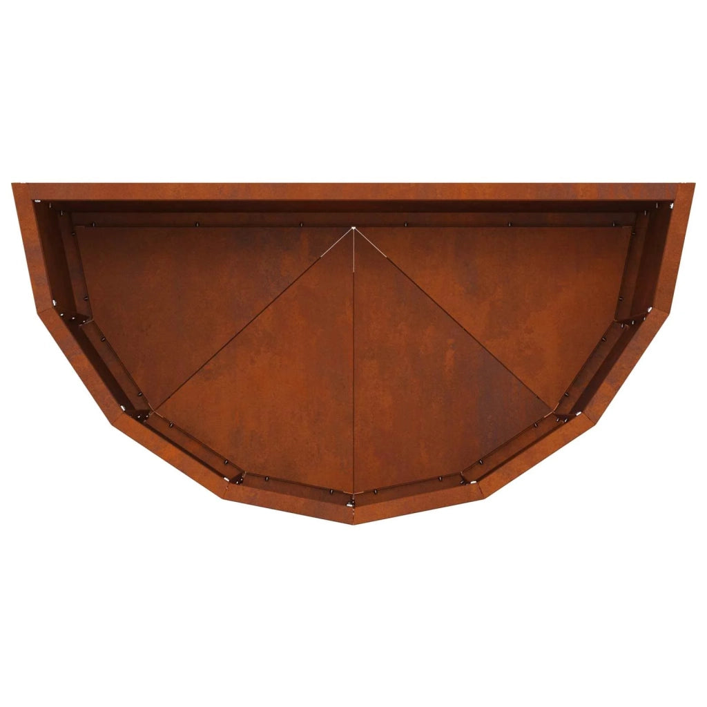 Fioriera Ruggine 60 x 30 x 35 cm 883702