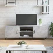 Mobile Porta TV Grigio Cemento 150x30x50cm in Legno Multistrato 829104