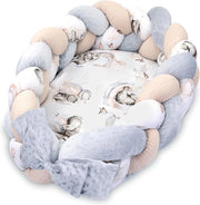 Cocoon per Bambini con Cuscino a Viti per Massima Sicurezza e Comfort